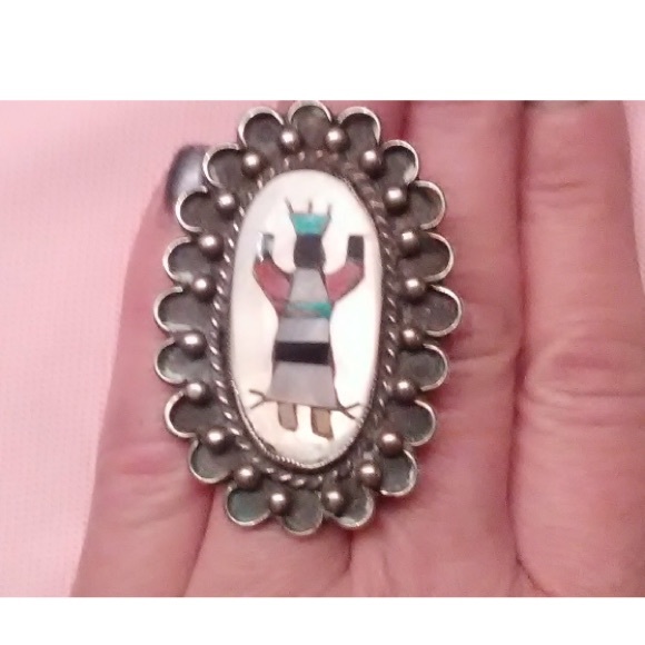 RHB Genuine Antique Ring Vintage Sterling S Reserv - Picture 4 of 8